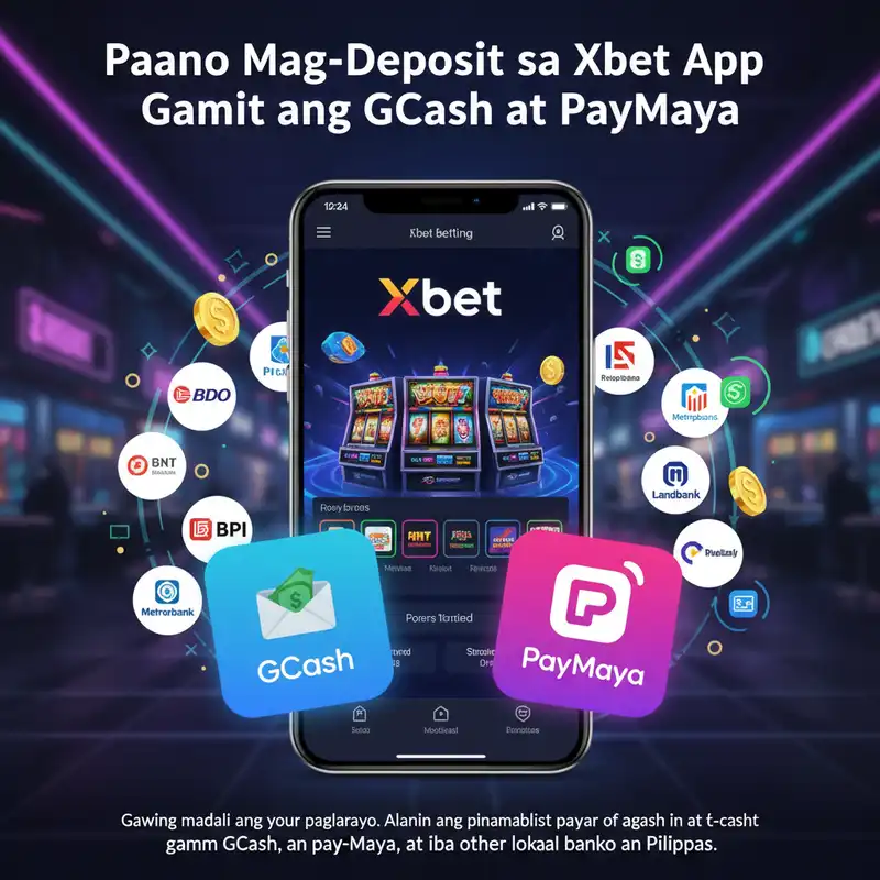 Xbet App GCash Deposit Guide Banner
